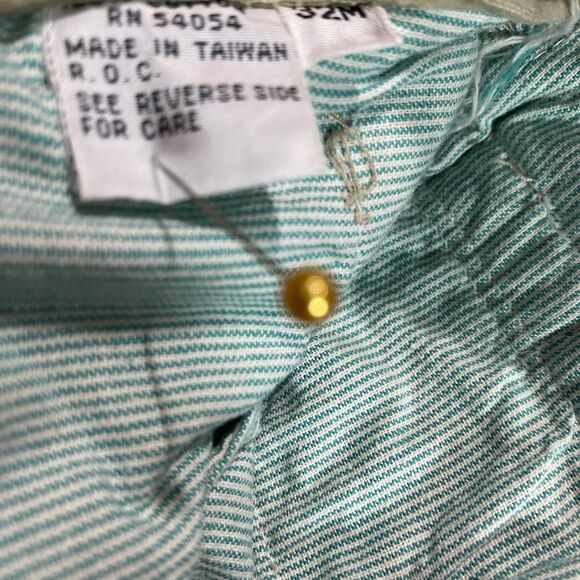 BUGLE BOY CO Pants Corduroy Pleated Cuffed Skater 90s Mens 32M Beige Tan 30x30 - Picture 4 of 11